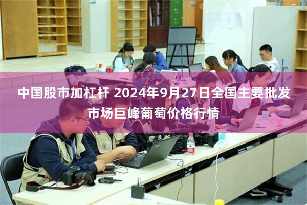 中国股市加杠杆 2024年9月27日全国主要批发市场巨峰葡萄