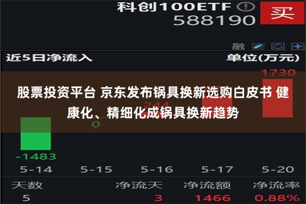 股票投资平台 京东发布锅具换新选购白皮书 健康化、精细化成锅